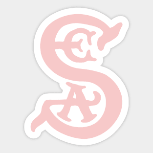 Society of Explorers and Adventurers Millennial Pink Sticker